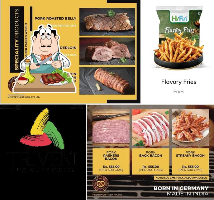 Triveni Speciality Foods serves meat meals