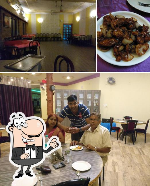 This is the photo displaying interior and food at Zaika Restaurant