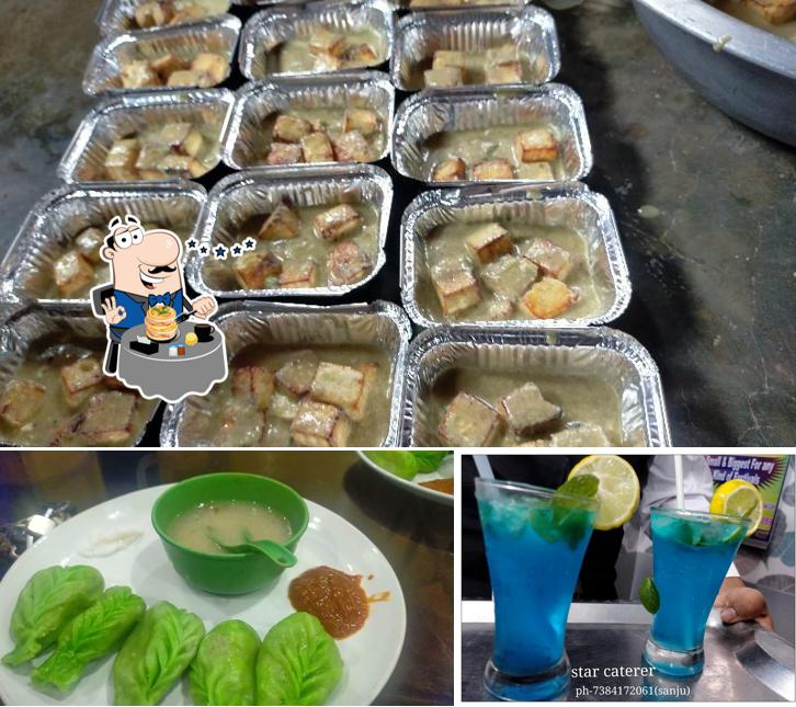 The restaurant's food and drink