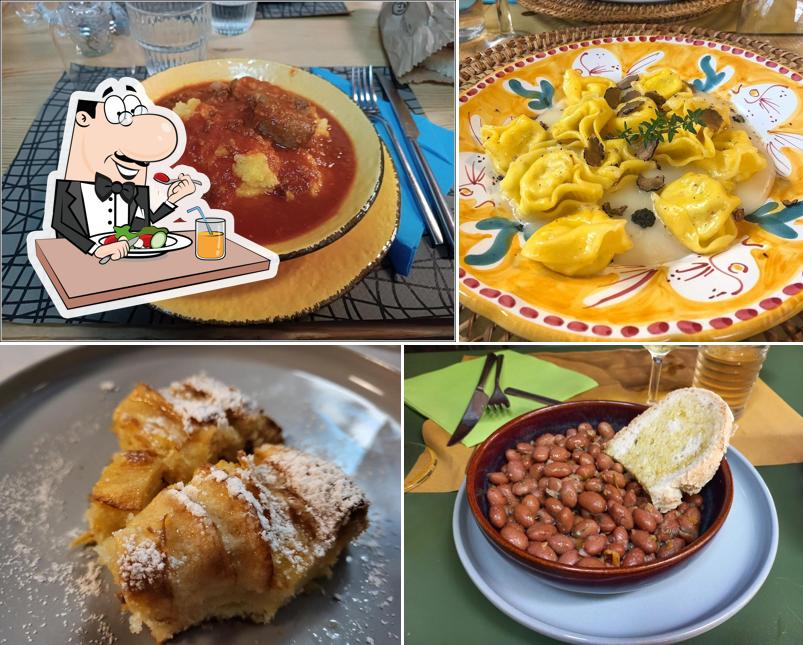 Cibo al Osteria al Forno di Agnese