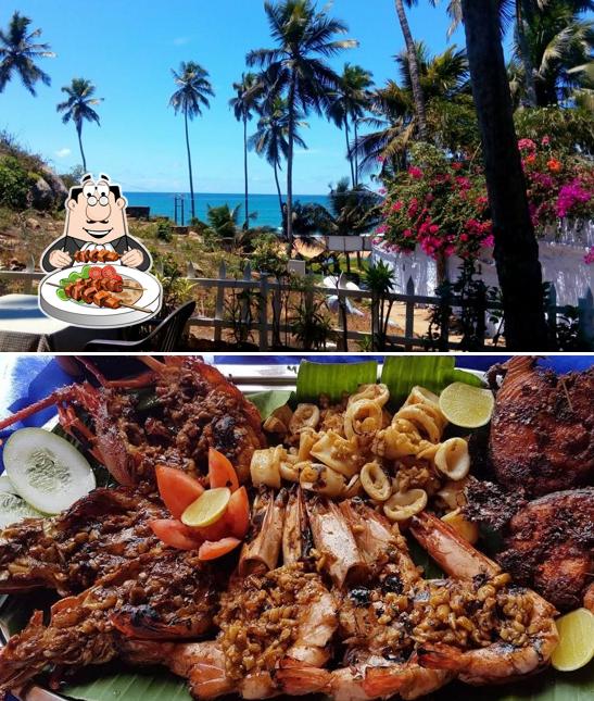 Food at Lobster Pot Seafood Restaurant