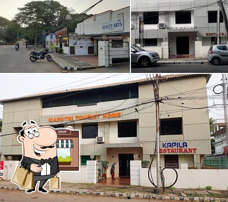 Check out how Maruthi Hotel looks outside