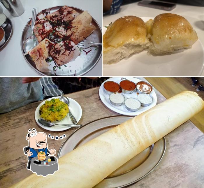 Food at New Rishikesh Veg.Treat