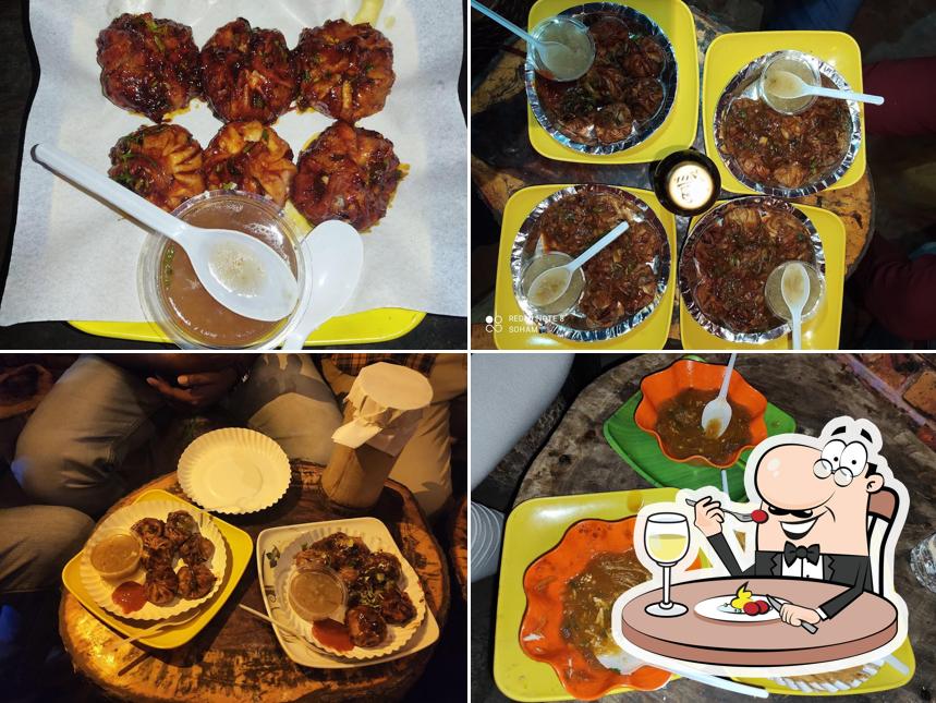 Food at Pahari Hut. Tribal Cuisine
