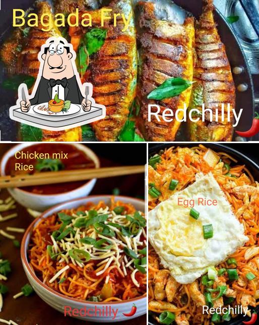 Food at Red Chilly Pride Family Restaurant