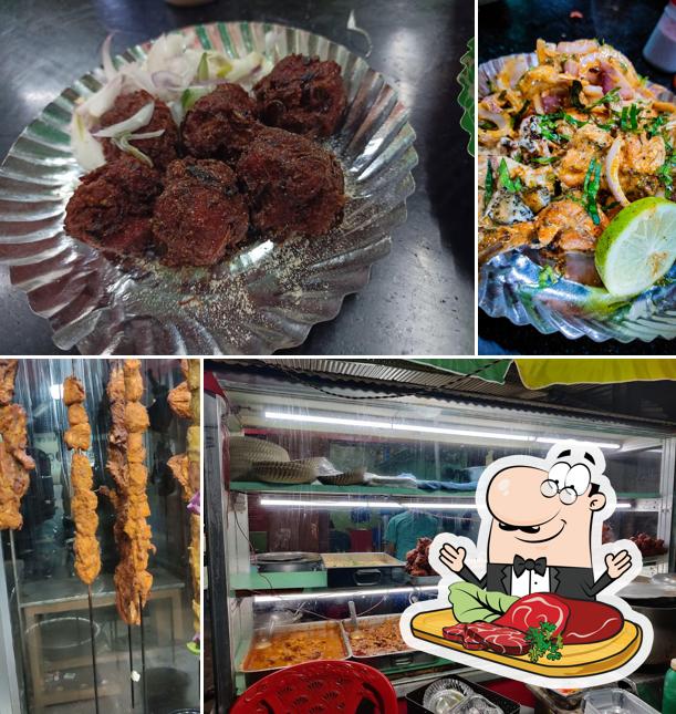 Order meat dishes at Adda Khana