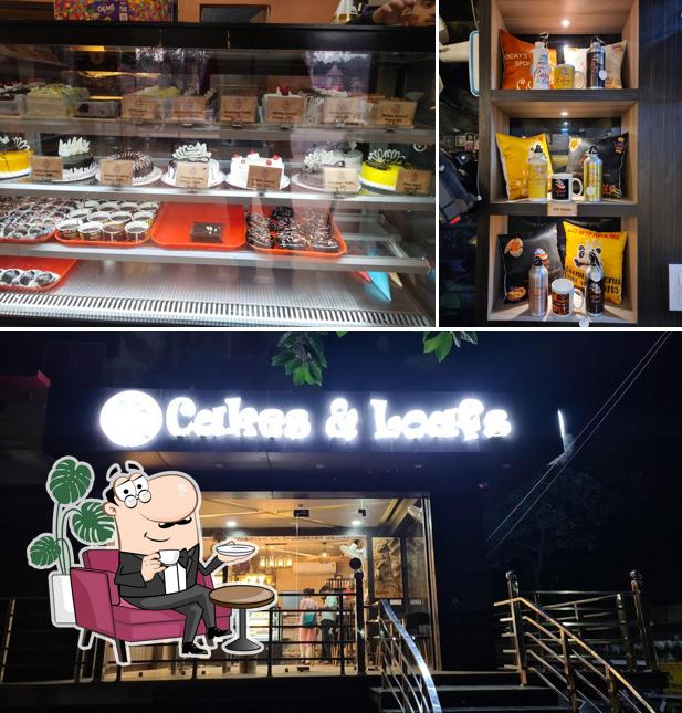 The interior of Cakes & Loafs
