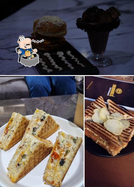Food at Creamoholic Cafe