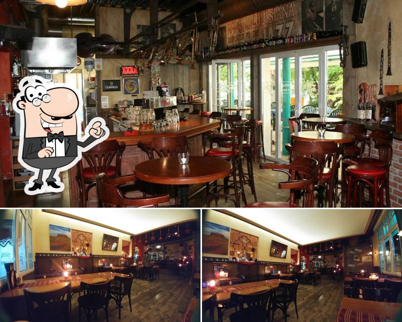 Gli interni di Restaurant Louisiana