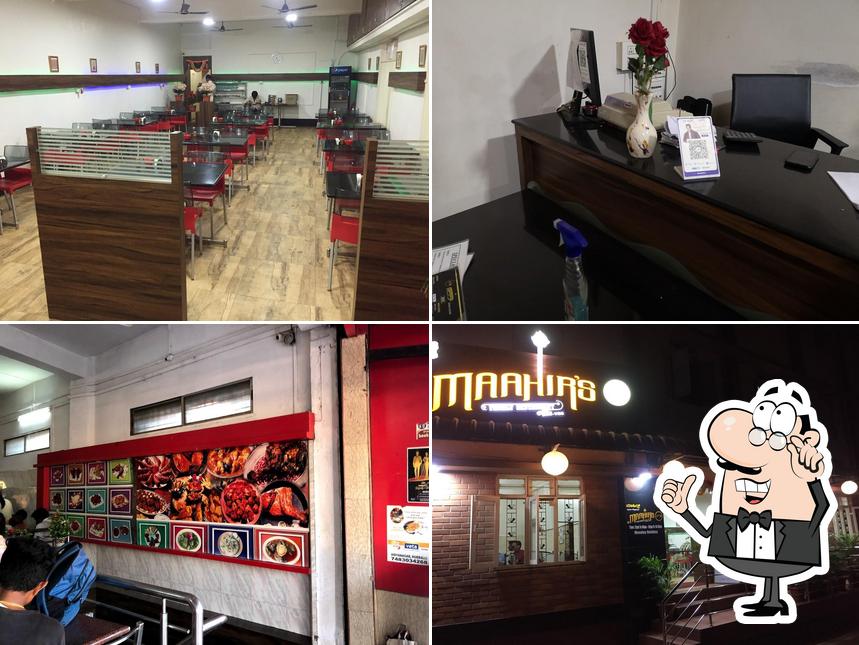 The interior of Maahir's Family Restaurant (Fishland)