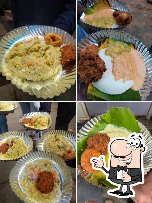 Look at this image of Nandi Thatte Idli Corner