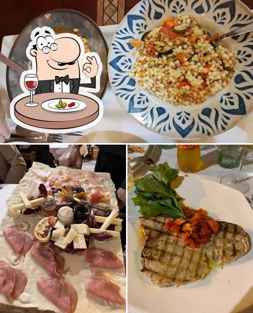 Platti al Ristorante Sa Marina