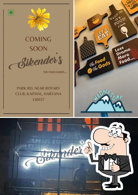 See the pic of Sikender's The Food Dudes