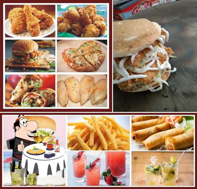 Get a burger at KATHI KINGZ THE AMERICAN CHICKEN