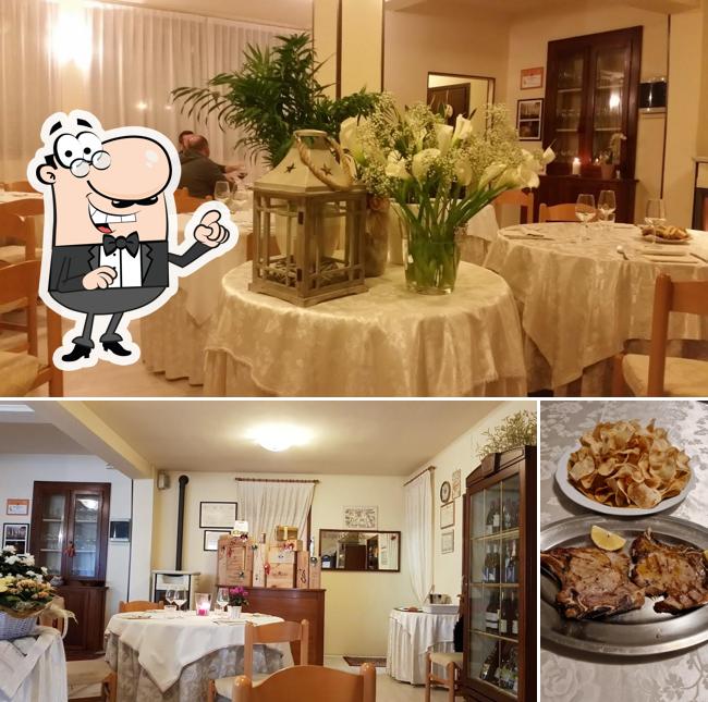 Trattoria Dalla Nana si caratterizza per la interni e cibo