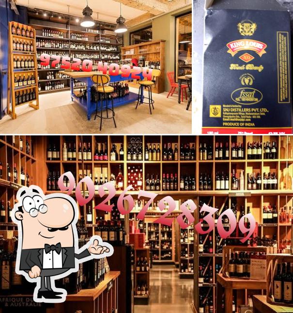 The interior of Tasmac Wine Shop