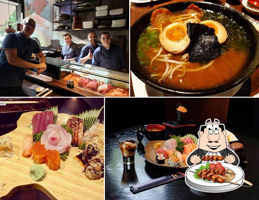 Comida em Sushi Papaia Veiga Filho