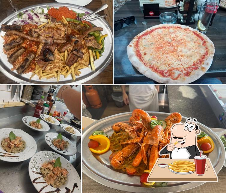 Patatine fritte al Restoran Plaža