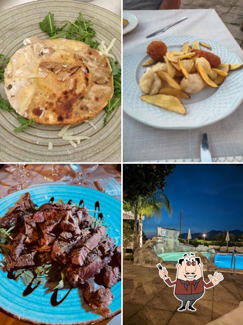 Platti al Agriturismo La Sosta