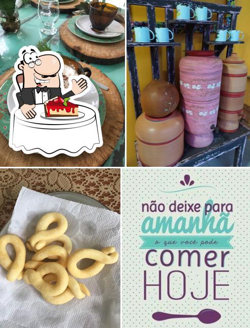 Peça uma das sobremesas