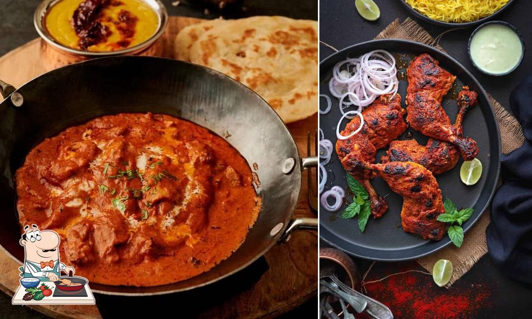 Chicken curry at Mezwane Shama Restaurant
