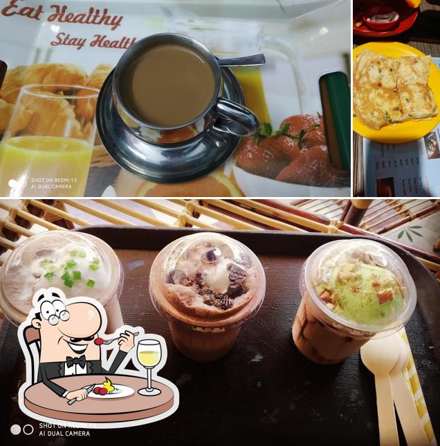 Food at Milestone Refreshing zone