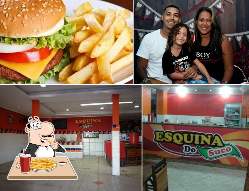 At Esquina do Suco e Esquina do suco e Lanches you can enjoy French-fried potatoes