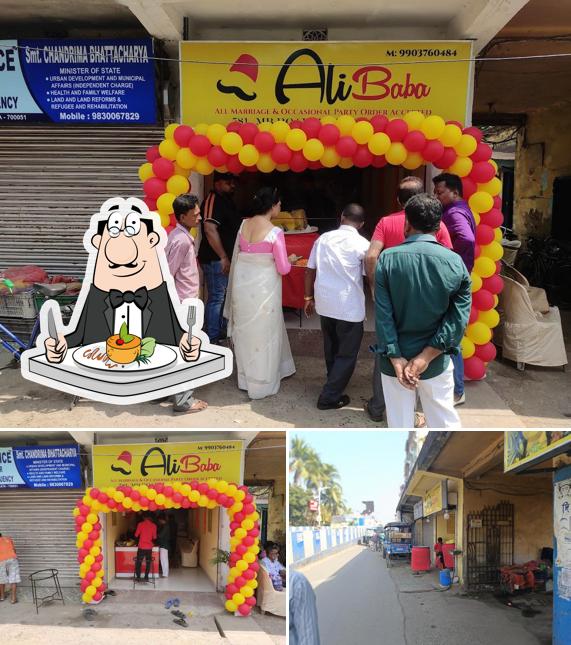 Meals at Alibaba Biriyani and Kebab