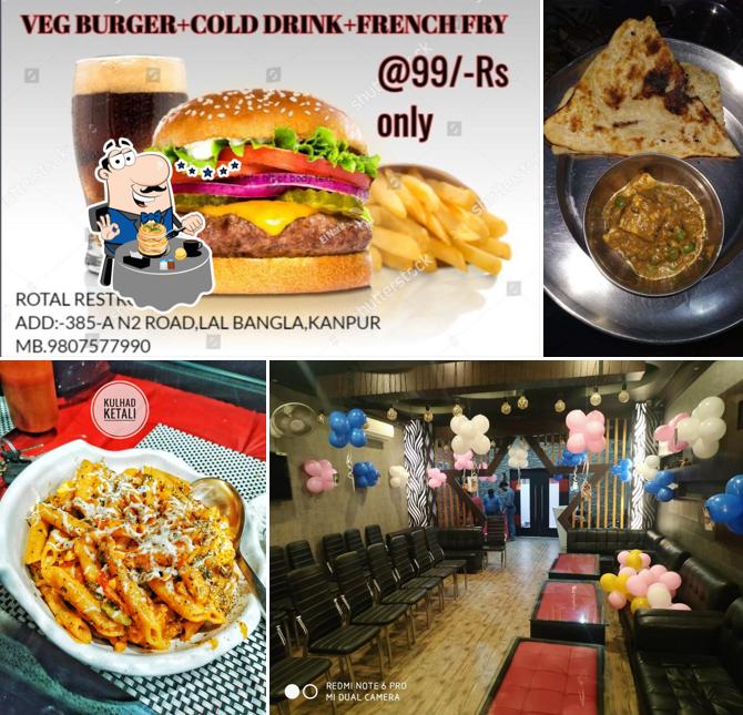 Hamburger at Royal Restro