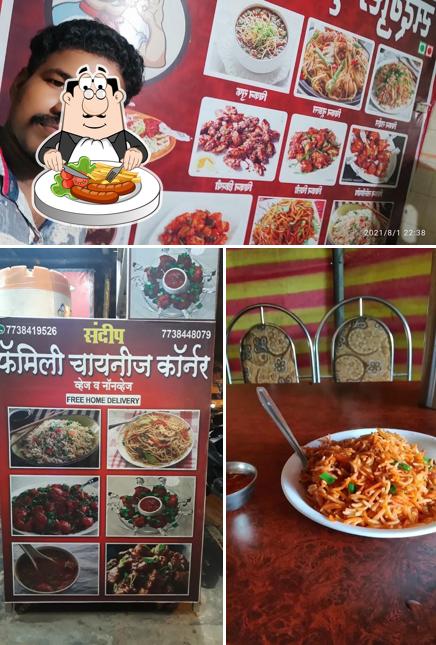 Food at Sandeep Chinese Corner