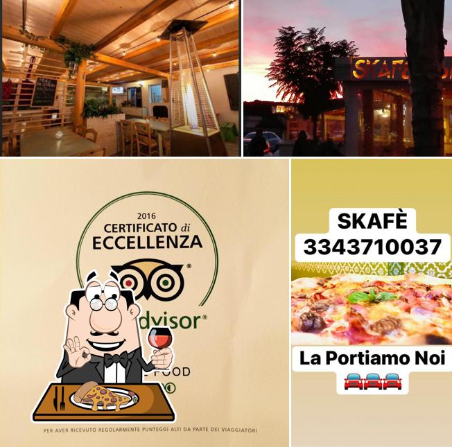 Prenditi una pizza a Skafè