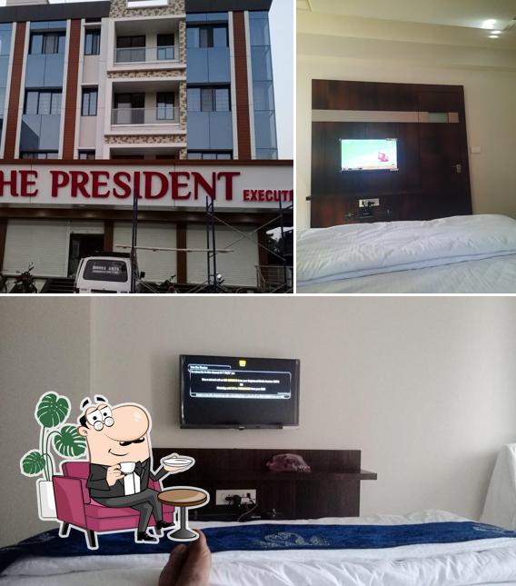 The interior of THE PRESIDENT HOTEL