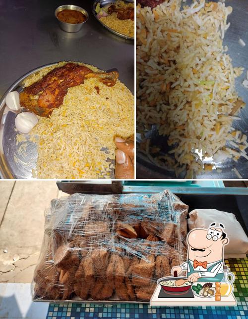 Fried rice at Taj Biryani Point