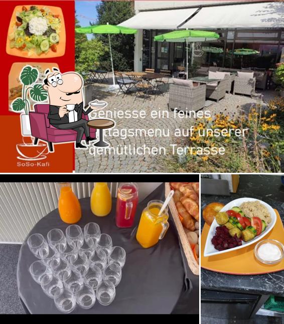 Siediti a un tavolo di SoSo-Café