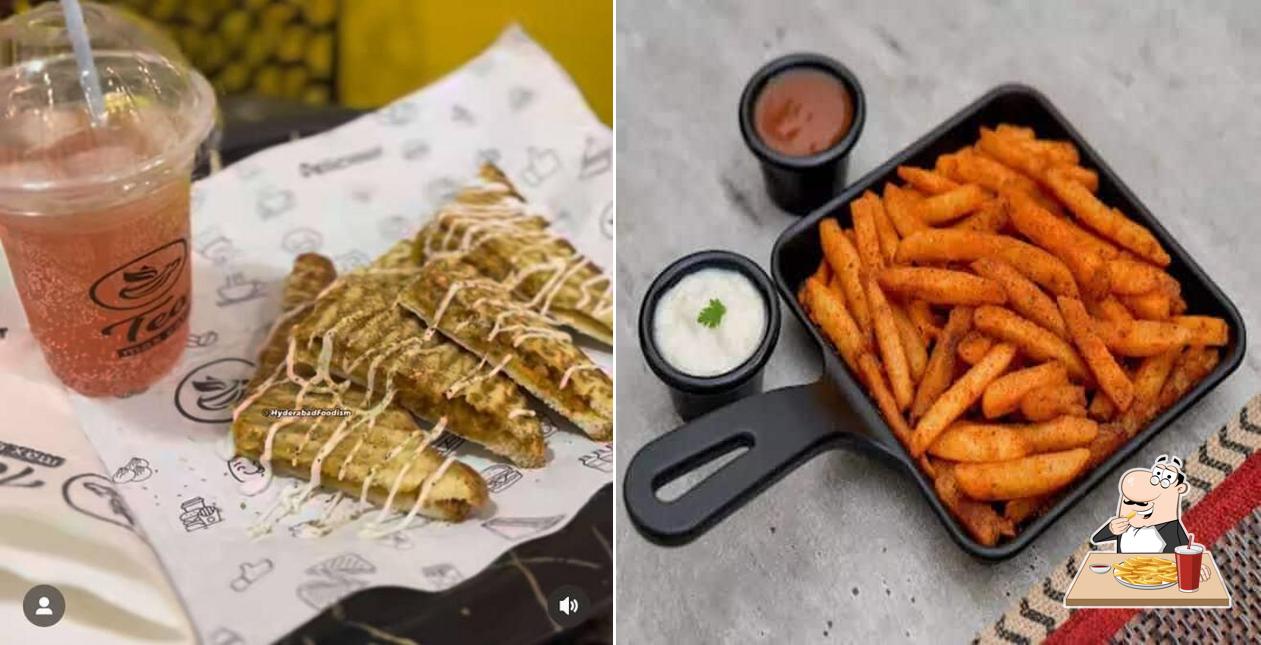 French fries at Tea Max Cafe