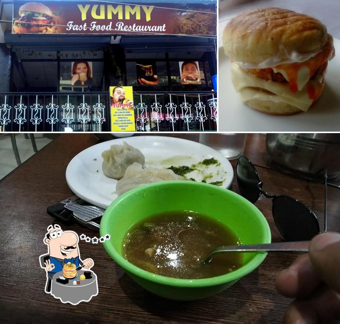 Food at YummY Cafe