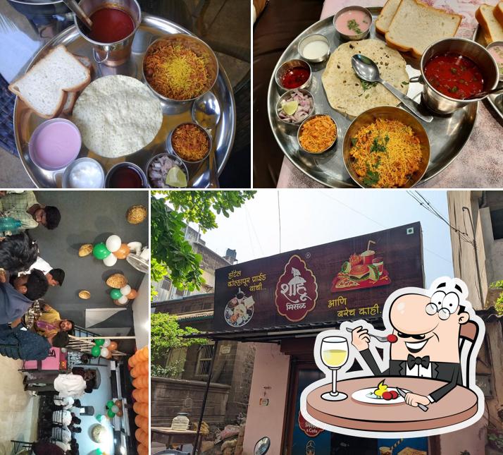 Food at Shahu Misal