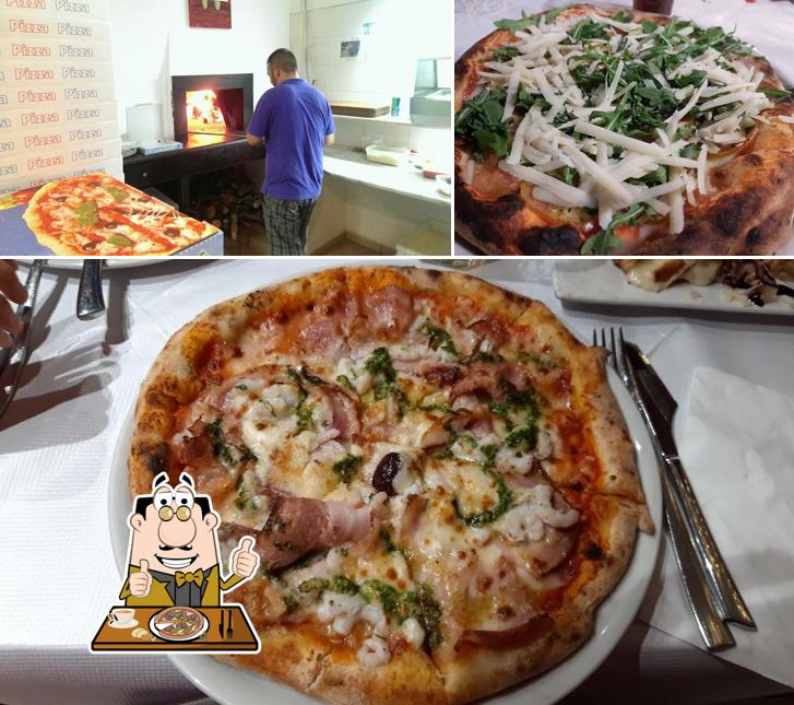 A Pizzeria Coltello e Forchetta, vous pouvez déguster des pizzas