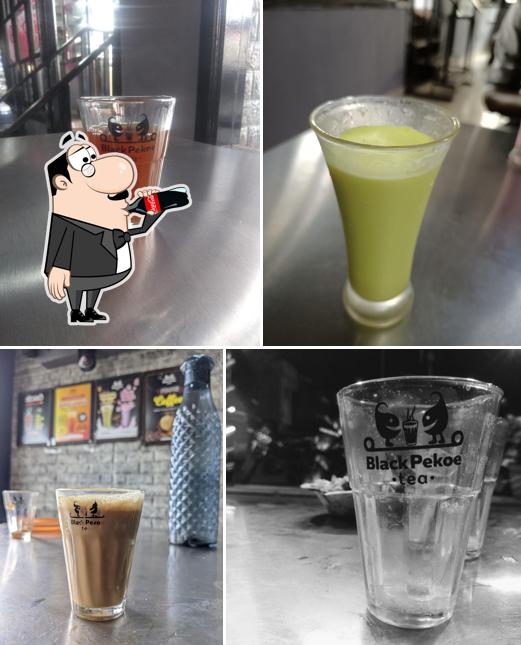 Try a drink from the menu