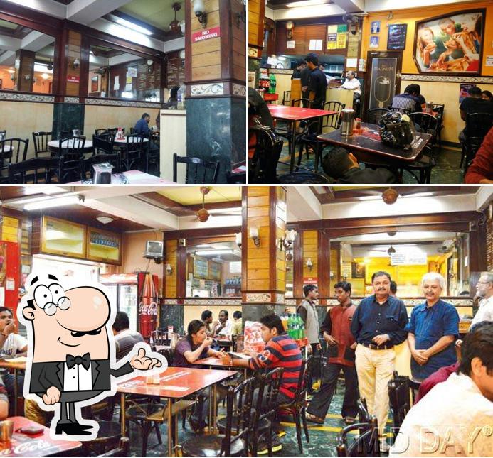 The interior of Cafe Gulshan
