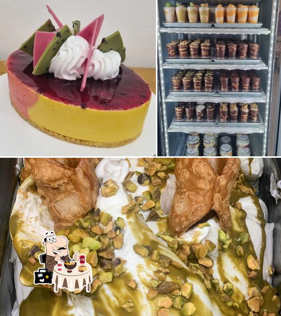 Cibo al Gelateria Villa Litta