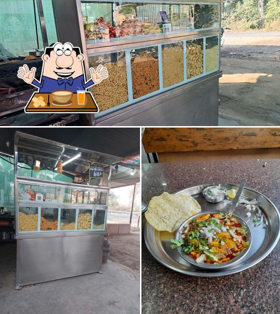 Among various things one can find food and interior at Hotel Sachin