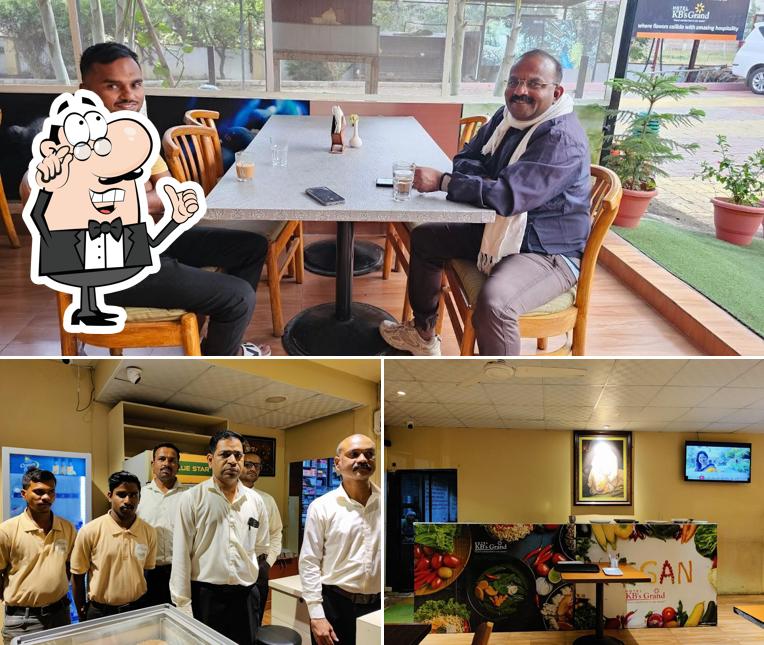 Check out how KB's Zaika Resturant BEST RESTAURANTS IN SHIRDI looks inside