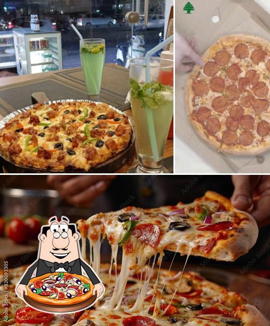 Order pizza at Lebanese Bites