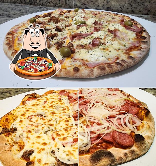 Consiga diversos variedades de pizza