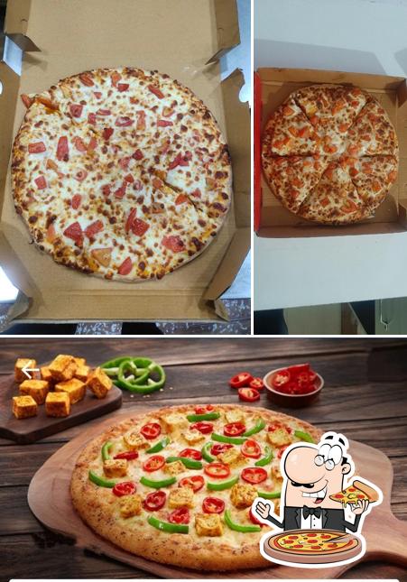 Order different variants of pizza