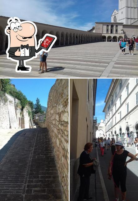 Gli esterni di Le Delizie del Subasio