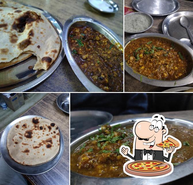 Get pizza at Bahadur Dhaba