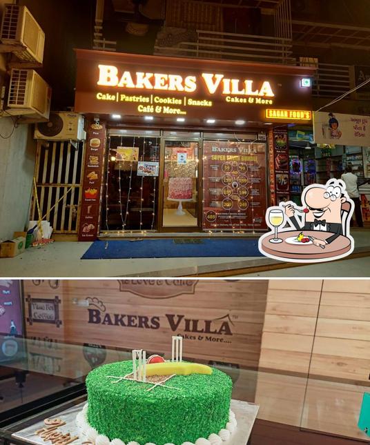 Food at Baker's Villa Cafe