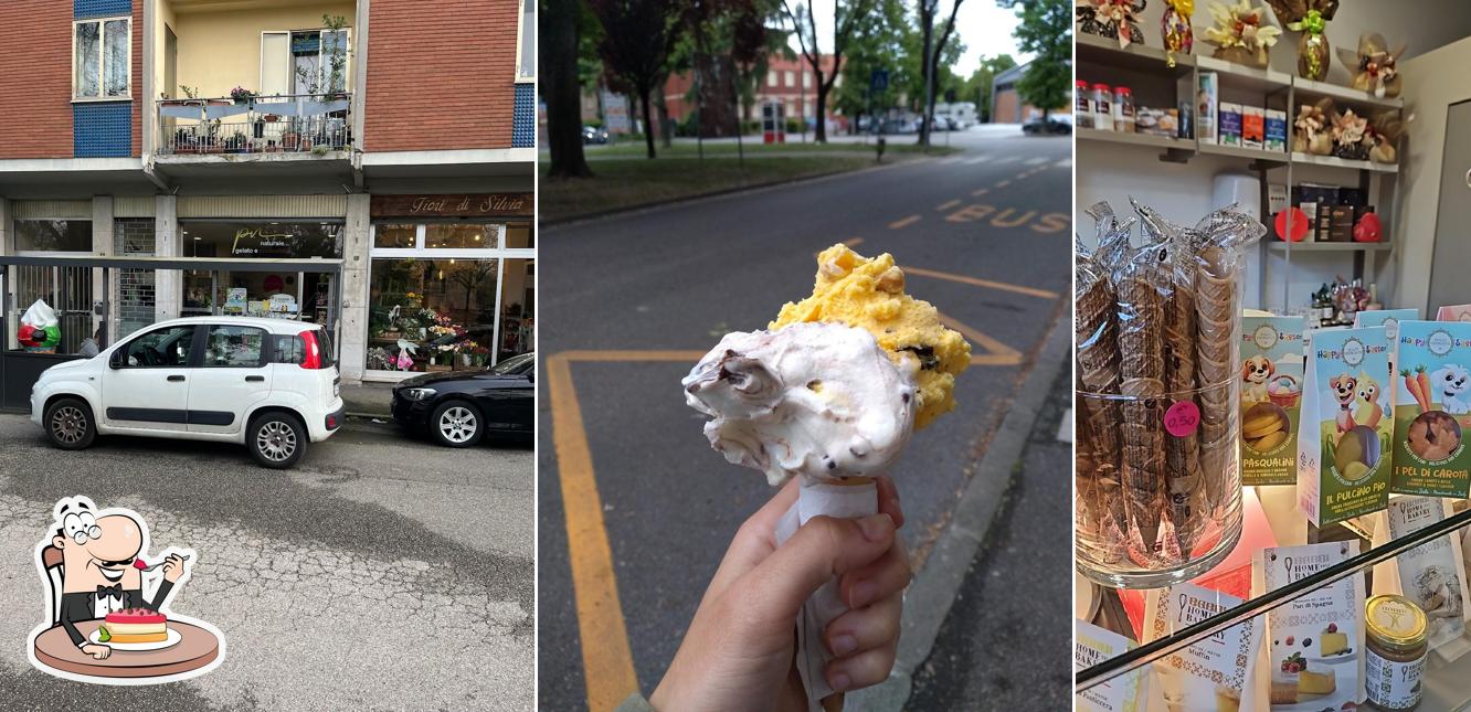 Gelateria e Cioccolateria Naturale offre un'ampia varietà di dessert